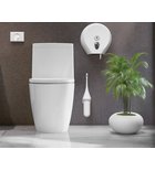 Photo: ECOLORED wisząca szczotka do WC, ABS, biały