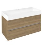 Photo: ODETTA Unterschrank 95x50x43,5cm, Eiche cuneo