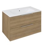 Photo: CIRASA umývadlová skrinka 79,8x52x46cm, dub cuneo