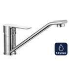 Photo: BARON  Küchenarmatur mit, 186mm, schwenkbarer Einlauf, Wassersparender Perlator 6 l/min, Chrom