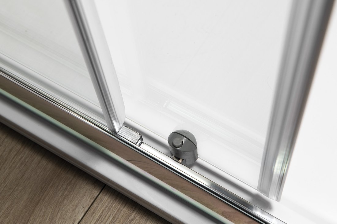 Aqualine AGGA čtvercová sprchová zástěna 700x700mm, čiré sklo HLF707Y