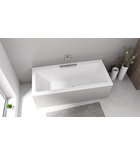 Photo: CASCATA wanna prostokątna 185x85x45, kaskada ze stali nierdzewnej