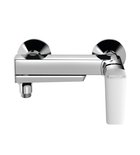 Photo: FLERY bateria wannowa/prysznicowa ścienna z obrotową wylewką, chrom