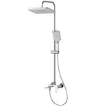 Photo: FLERY Duschsäule mit Hebelarmatur, Chrom