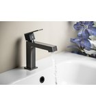 Photo: KRONY washbasin mixer tap, gun metal