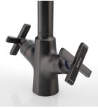 Photo: XELLA stojánková dřezová baterie, gun metal