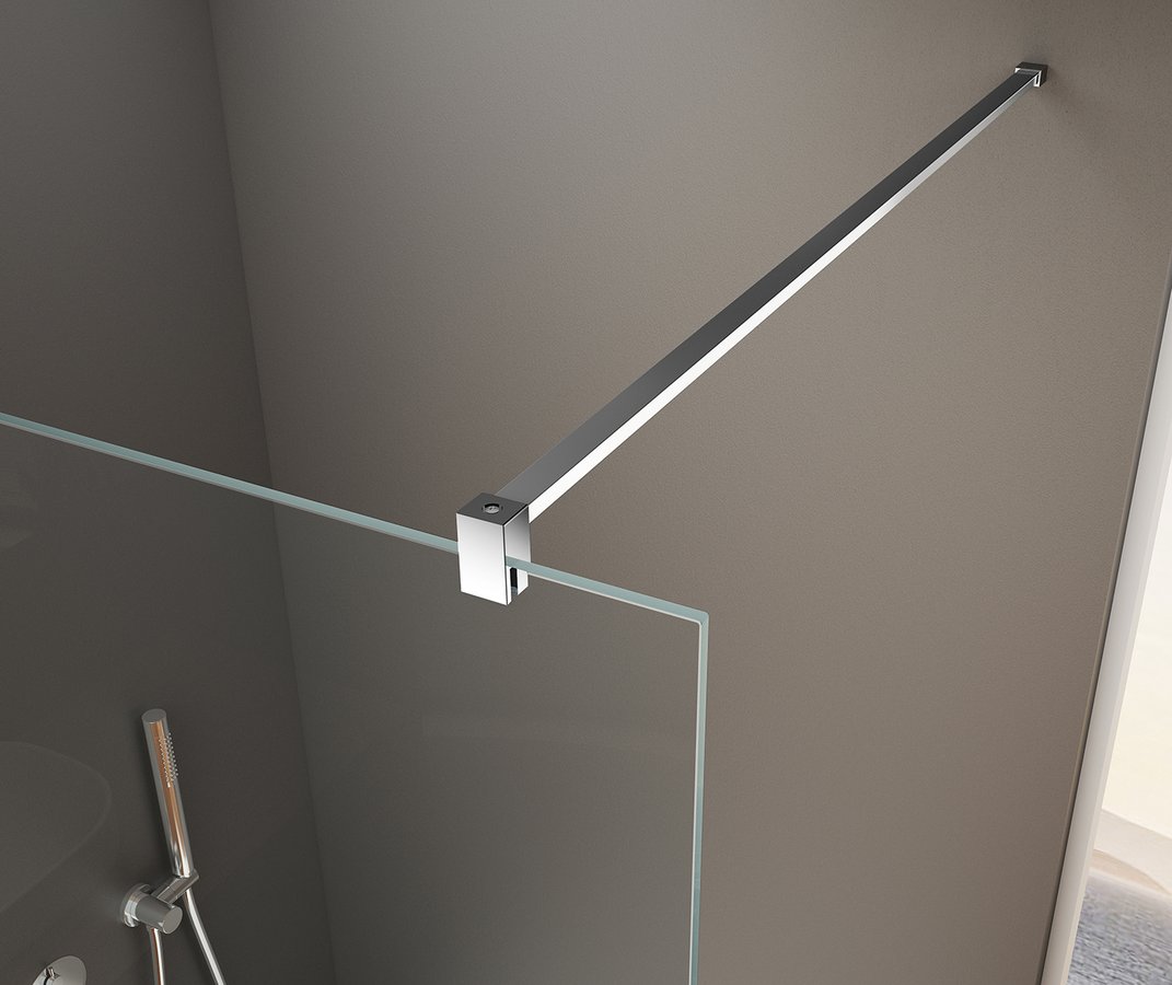 Bruckner SPITZA sprchová zástěna WALK-IN, 1200mm, matné sklo 750.122.1