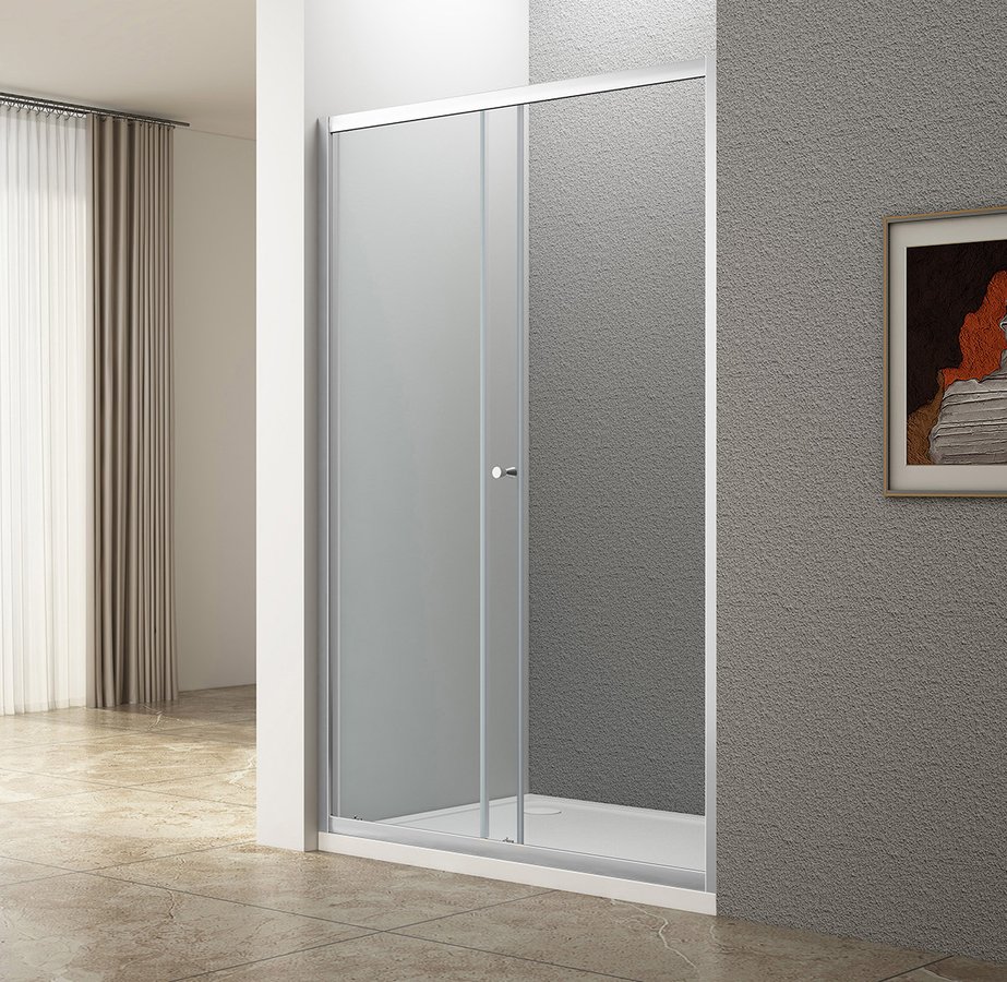 Aqualine UGGA posuvné sprchové dveře 1100mm, čiré sklo ATS110