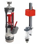 Photo: Splachovací souprava s DUAL tlačítkem, spodní napouštění 1/2", chrom