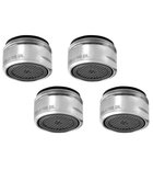 Photo: SET 4x aerator external thread M24x1, chrome