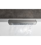 Photo: CASCATA hydromasážna vaňa, 185x85x45cm, kaskáda nerez, Highline Hydro-Air, chróm