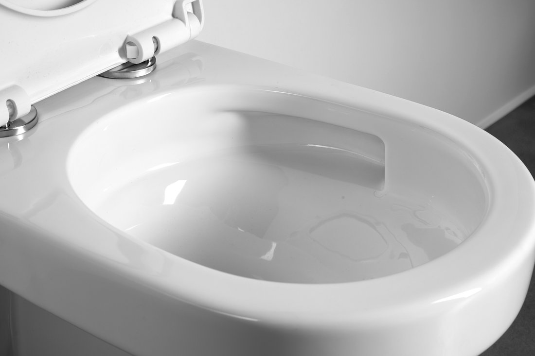 Aqualine DENICA závěsná WC mísa, Vortex Rimless, 36x52cm, bílá PS8512