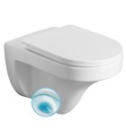 Photo: DENICA WC misa wisząca, Vortex Rimless, 36x52cm, biały