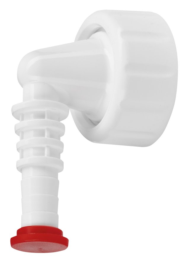 Kolínko podomítkového sifonu, pro sušičku/myčku, bílá 168.122.0