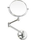 Photo: X-ROUND E kozmetické zrkadlo závesné Ø 135 mm, chróm