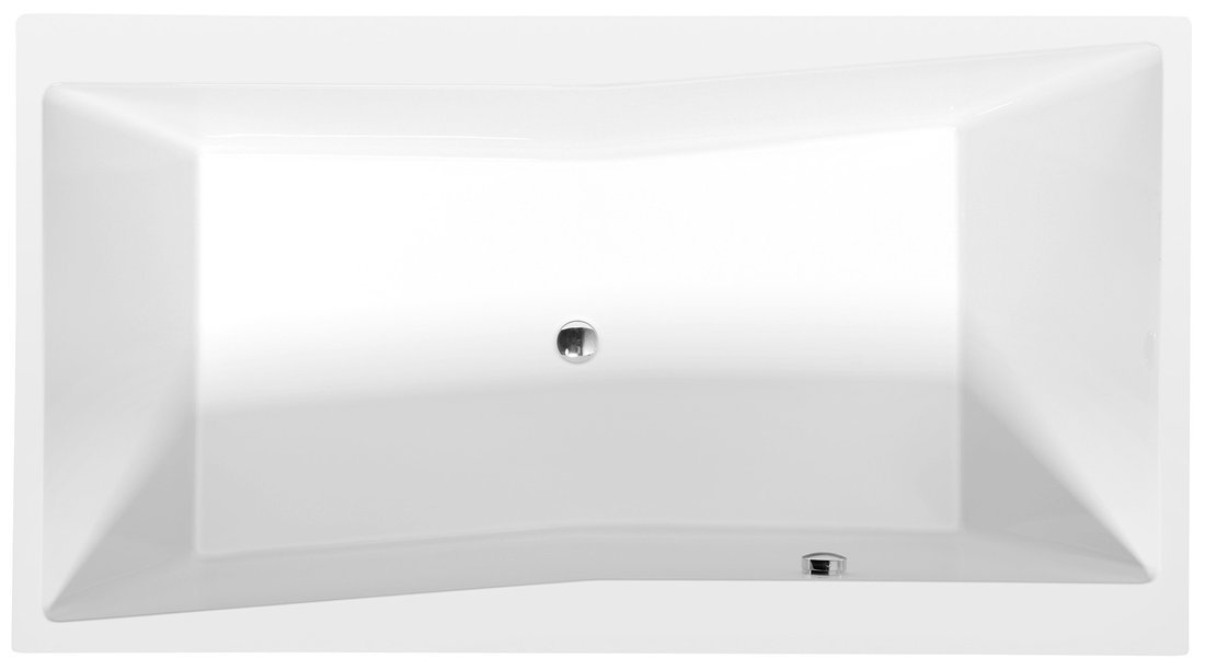 Polysan QUEST SLIM obdélníková vana 190x100x49cm, bílá 78531S