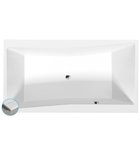 Photo: QUEST SLIM rectangular bathtub 190x100x49cm, white