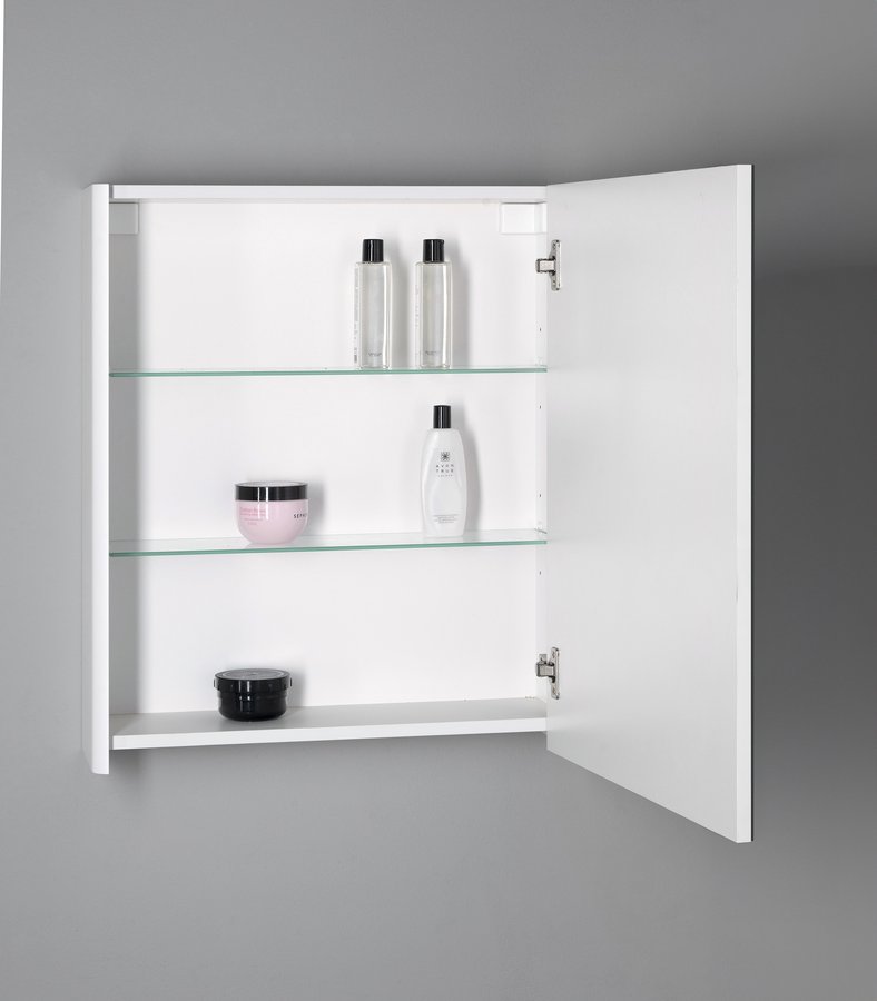 Aqualine DENEB galerka 60x70x18cm, bílá mat DN060