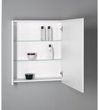DENEB mirror cabinet 60x70x18cm, white matt Photo: DENEB mirror cabinet 60x70x18cm, white matt