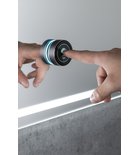 Photo: GEMINI zrkadlo s LED osvetlením 120x60cm, chytré funkcie