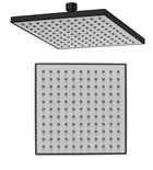 Kopfbrause, 200x200mm, ABS/Schwarz matt Photo: Kopfbrause, 200x200mm, ABS/Schwarz matt