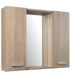 Photo: ZOJA/KERAMIA FRESH STRIP galerka s LED osvětlením, 70x60x14cm, dub platin