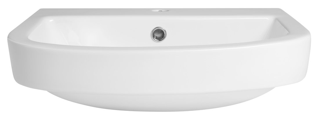 Bruckner VIBRANT keramické umyvadlo 51x42cm, bílá 201.095.0