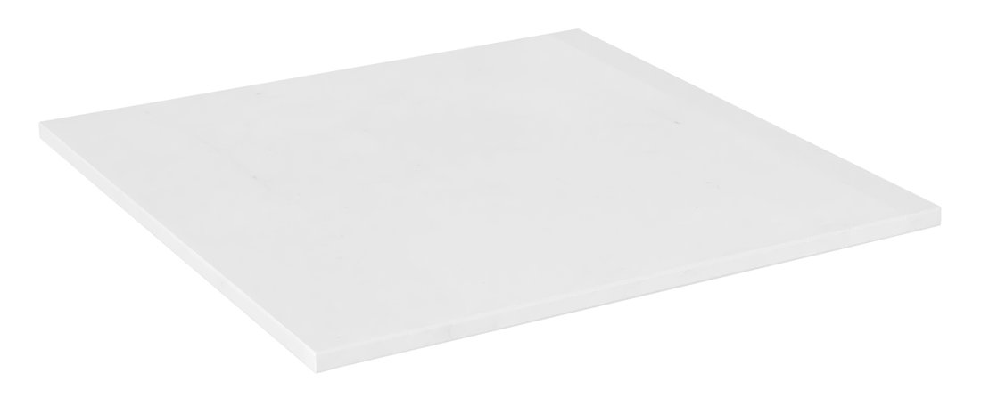 Sapho Deska Rockstone 40x1,2x40cm, bílá mat DTR40-0101
