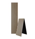Photo: DELUXE akustický panel 2400x520x18mm, dub/čierna
