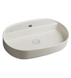 Photo: INFINITY OVAL keramické umyvadlo na desku, 60x40cm, ivory, II. jakost