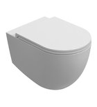 INFINITY Wall-hung toilet, Vortex, 36,5x53cm, white Photo: INFINITY Wall-hung toilet, Vortex, 36,5x53cm, white