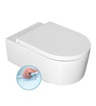 Photo: SISTEMA A Hänge-WC, Rimless, 36x53,5cm, weiss