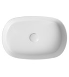 Photo: INFINITY OVAL keramické umývadlo na dosku, 55x36cm, terrazzo