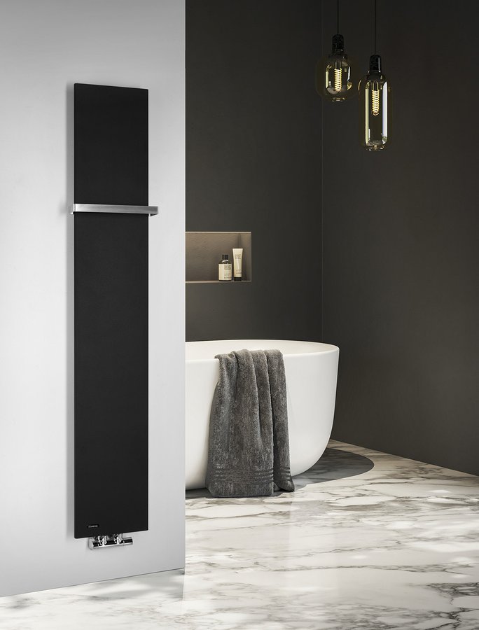 Sapho SMARTELLA otopné těleso 250x1490mm, černá mat MI1429