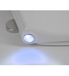 Photo: PHARO deska WC z oświetleniem LED, Soft Close, Easy Take, biały