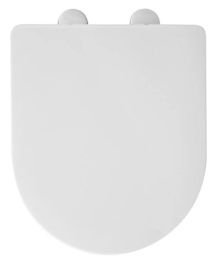 Aqualine VITO WC sedátko, Soft Close, Easy Take, bílá PCS105