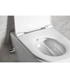 Photo: INFINITY CLEANWASH závěsná WC mísa, integrovaný ventil a bidet. sprška, Rimless, 36,5x53cm, bílá, II. jakost