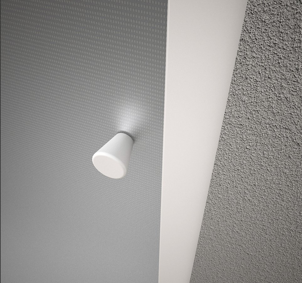 Aqualine UGGA obdélníkový sprchový kout 1000x800mm, sklo Brick, bílá AWS100-01