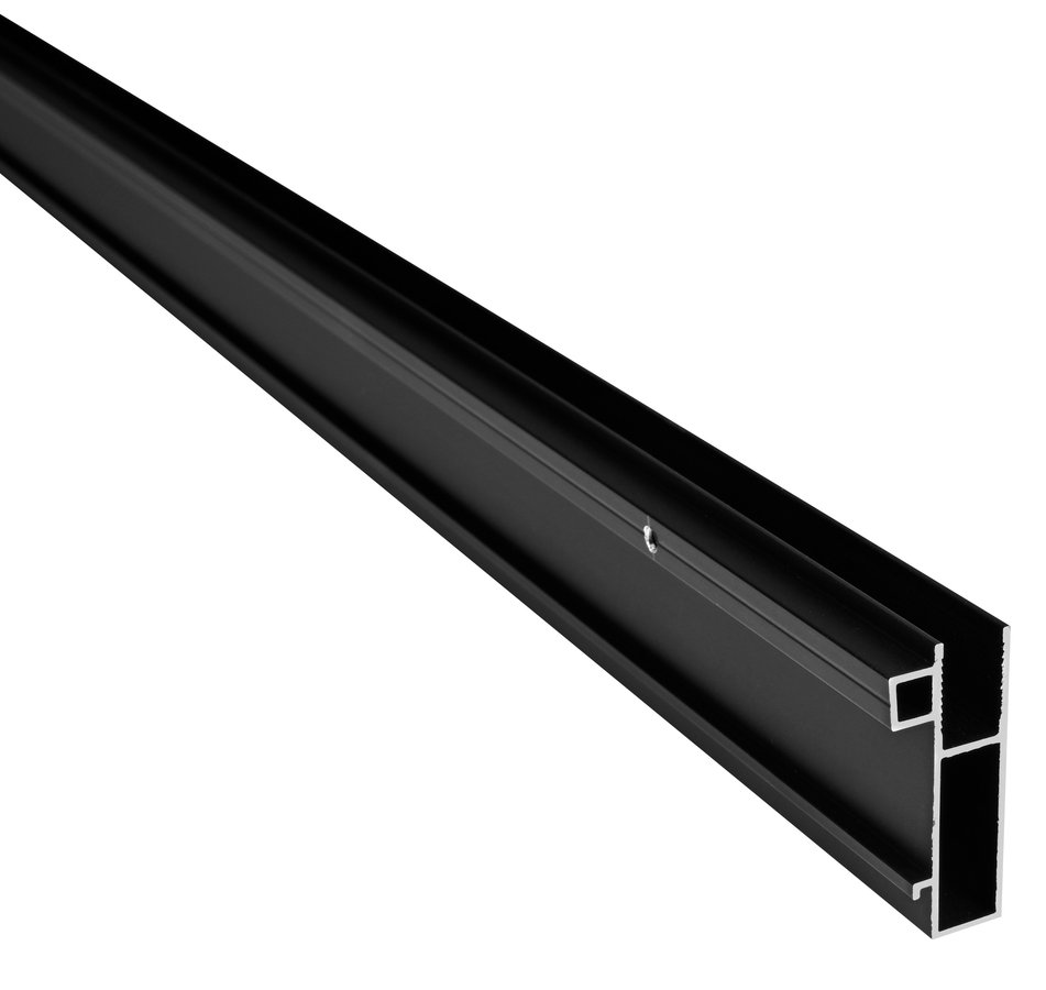 Polysan EASY BLACK napojovací profil boční stěny, 1900mm ND421MB