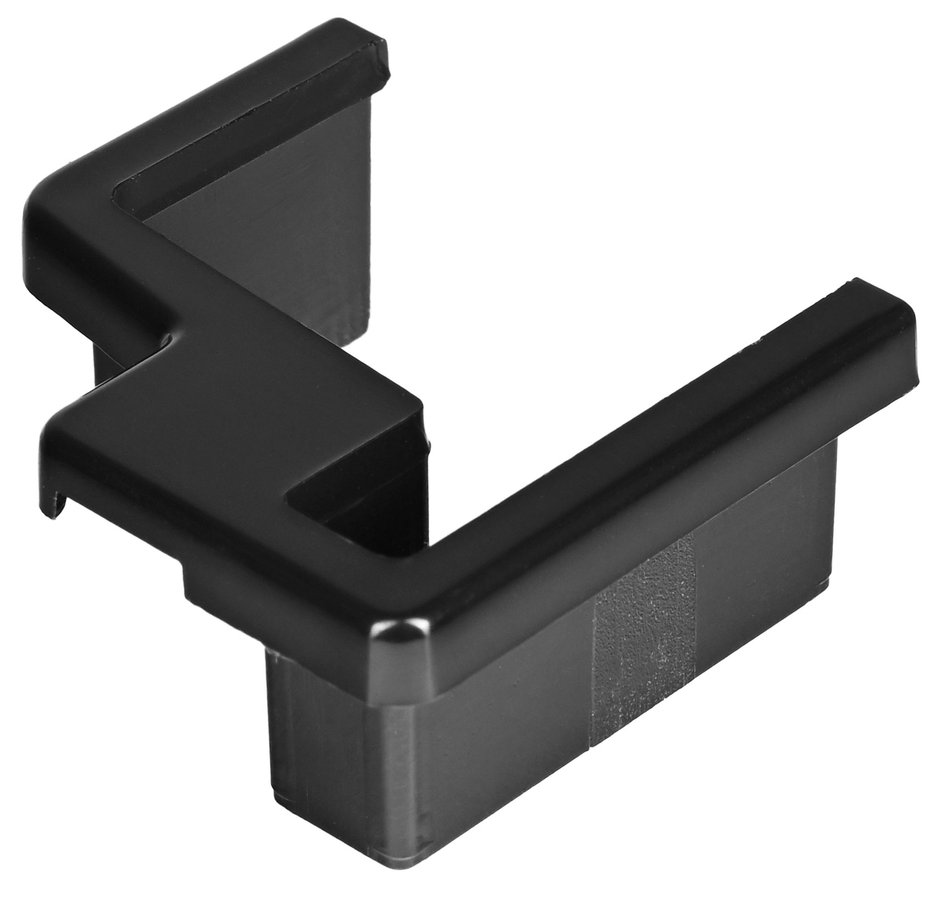 Polysan EASY BLACK krytka spojovacího profilu, levá ND708LB