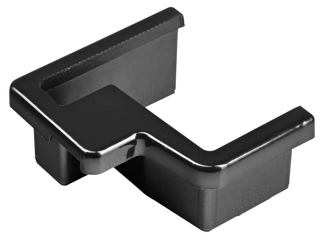 Polysan EASY BLACK krytka spojovacího profilu, pravá ND708RB