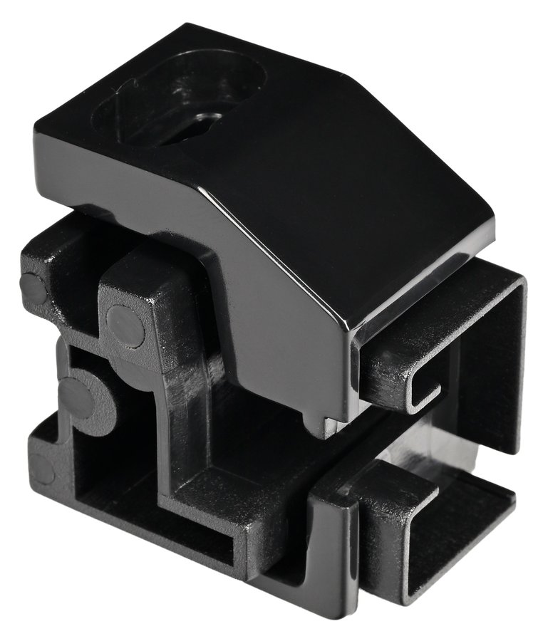 Polysan EASY BLACK vložka pro uchycení spojovacího profilu, pravá ND715LB