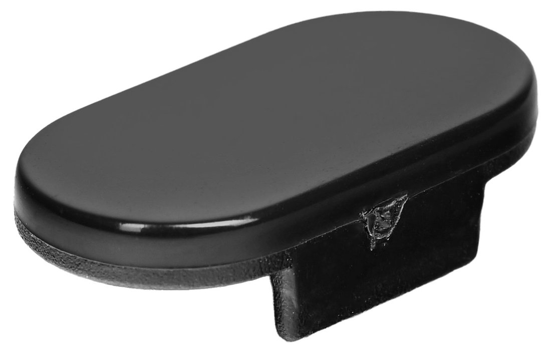 Polysan EASY BLACK krytka oválná ND712B