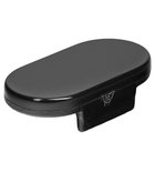 EASY BLACK Oval Cover Cap Photo: EASY BLACK Oval Cover Cap