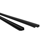 EASY BLACK Set of Vertical Seals for 6/6mm Glass, 2000mm Photo: EASY BLACK Set of Vertical Seals for 6/6mm Glass, 2000mm