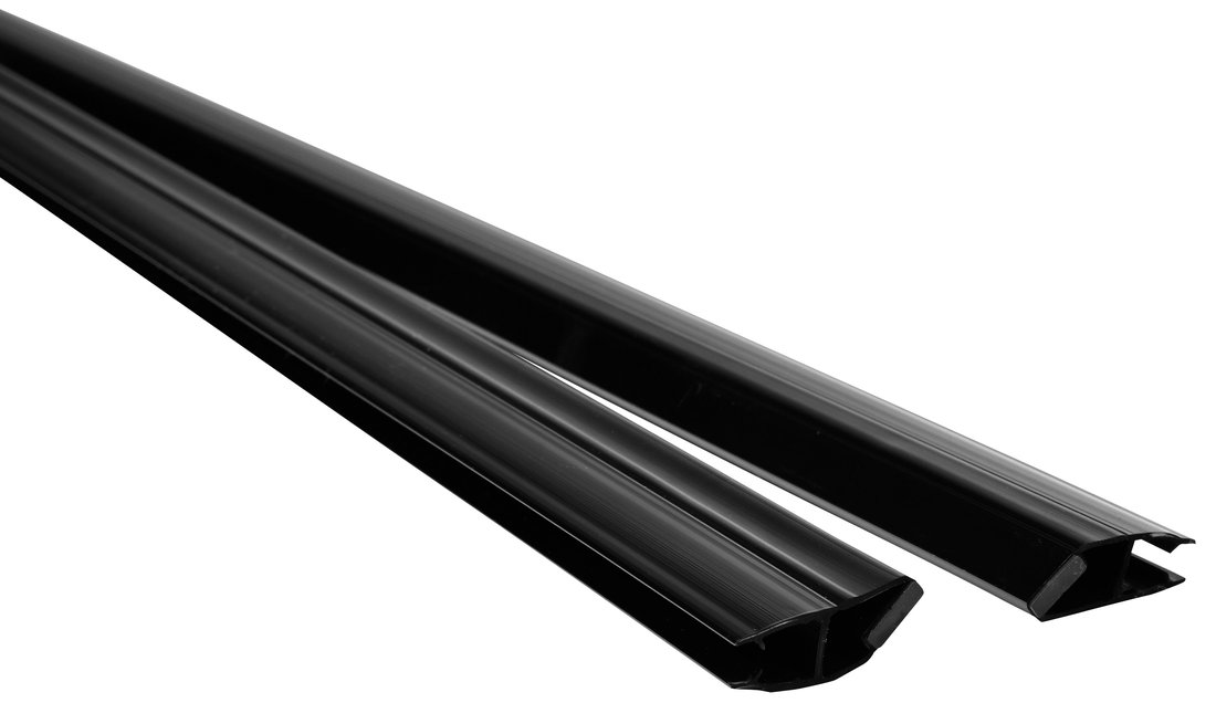 Polysan EASY BLACK set magnetických těsnění 45°pro sklo 6/6mm, 1900mm NDAE10B