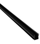 Photo: EASY BLACK 6mm Fixed Glas Bottom Seal, U-Shape, 1000mm