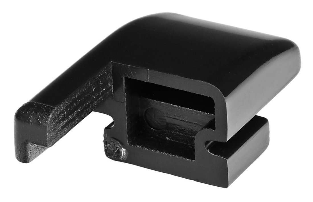 Polysan EASY BLACK úchyt pevného skla, pravý NDAE079RB
