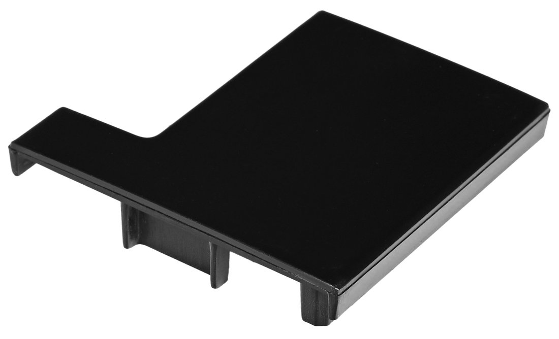 Polysan EASY BLACK krytka stěnového profilu, levá NDAE468LB
