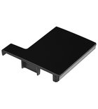 EASY BLACK Wall Profile Cover, left Photo: EASY BLACK Wall Profile Cover, left